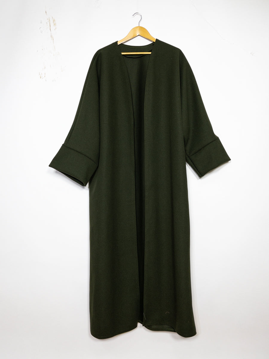 Kabát ref:2393-cabans Šik Dlouhý Kabát ve Stylu Caban, Rozšířený a Elegantní