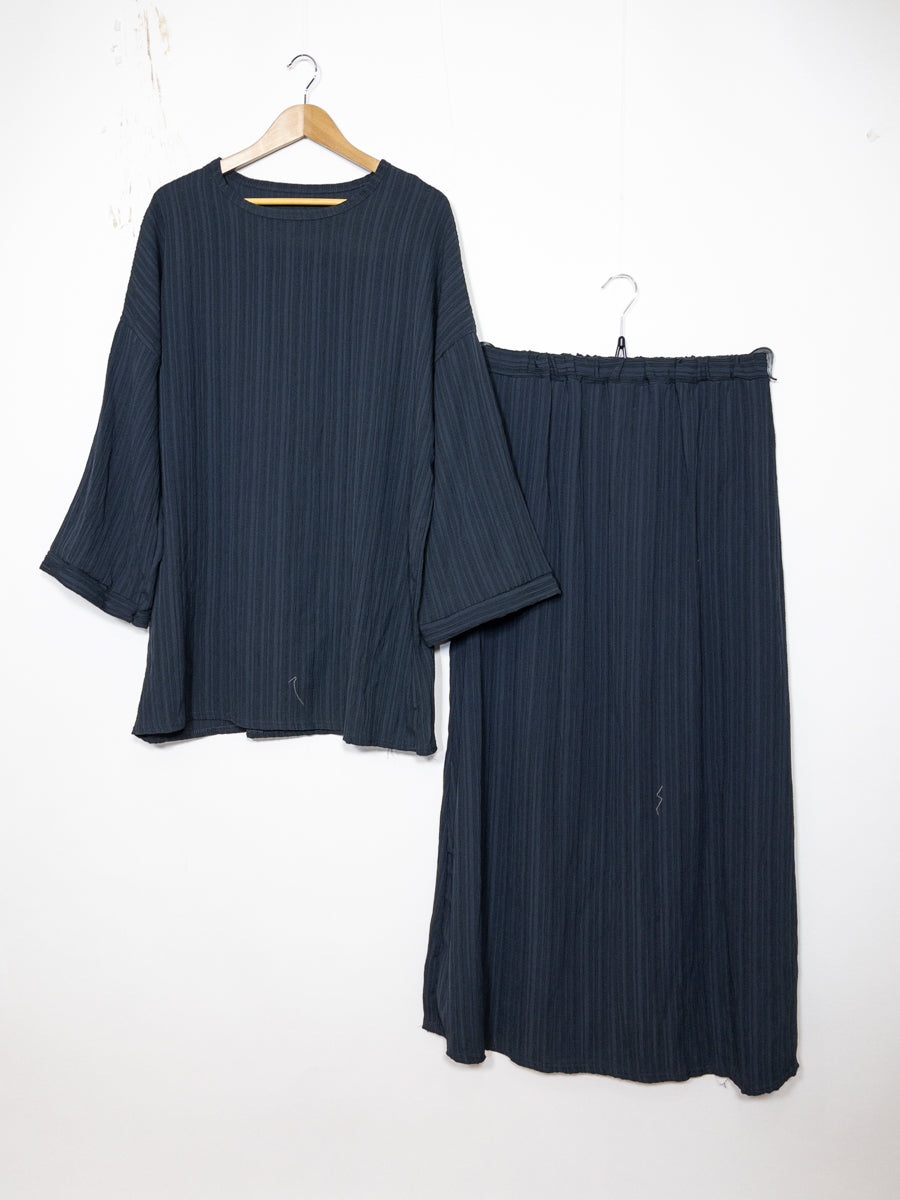 Abaya Set Ref: EN2335 FF-85JU - Abaya Tunic and Flared Skirt Set, Elegant