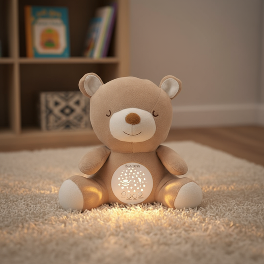 Sommeil Paisible Assuré Doudou Islamique Peluche Veilleuse Coranique, Lumineuse, Jouet Éducatif, Isla TOYS, 24 cm