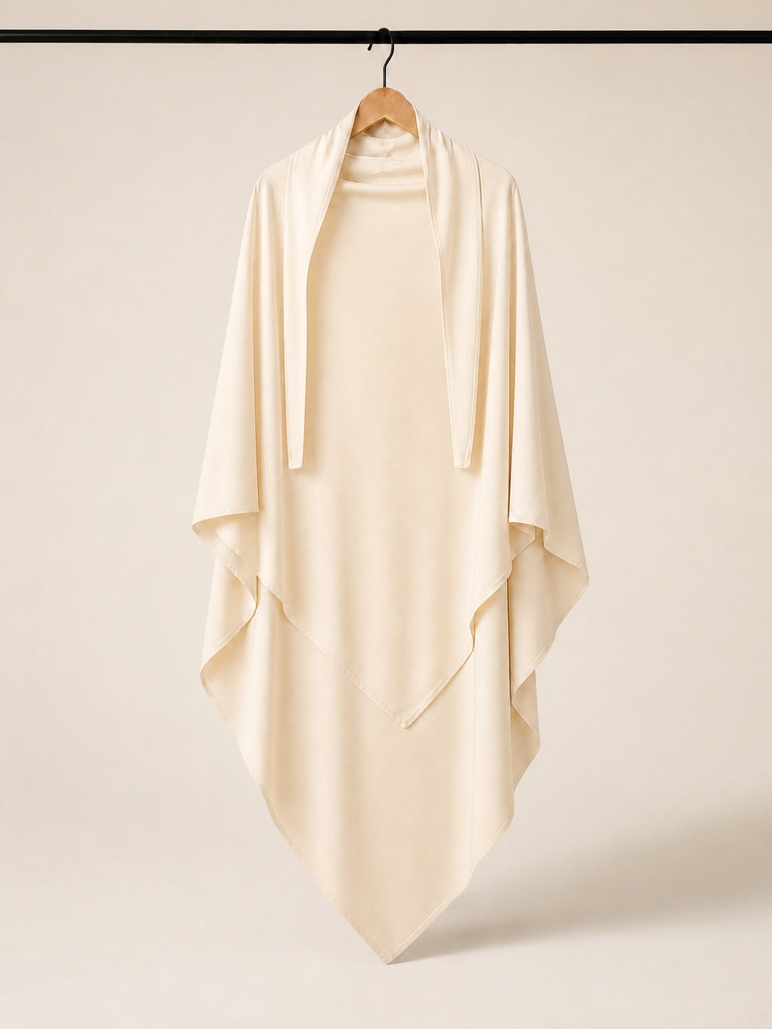Khimar beige 20CAJP en jersey premium