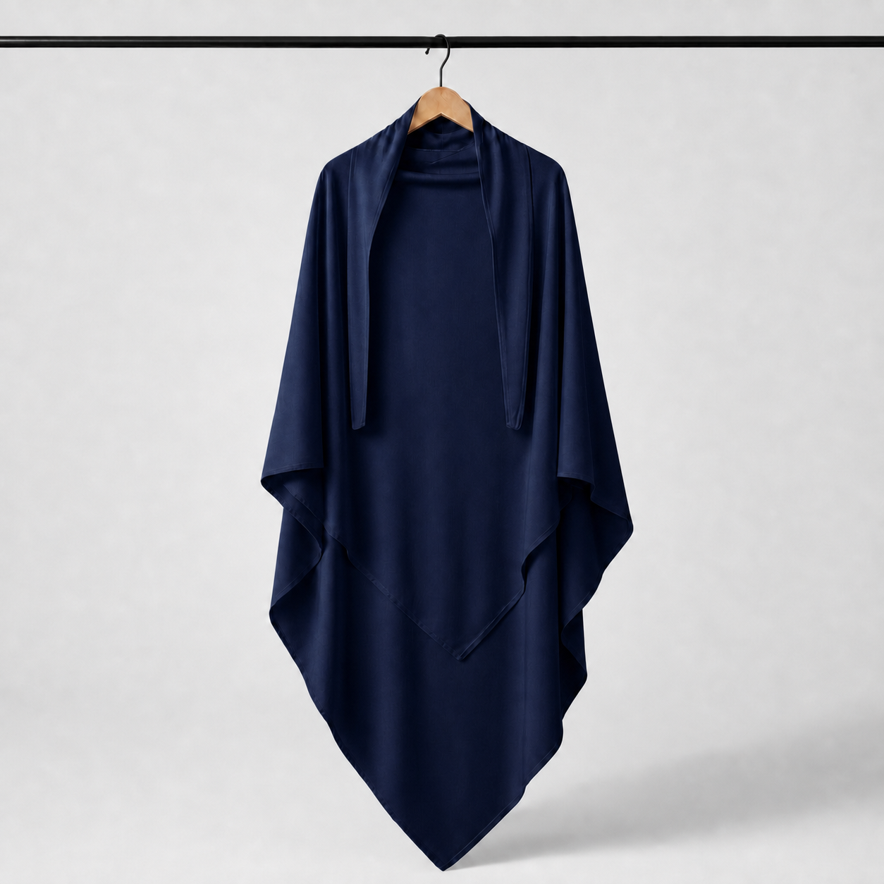 Khimar jersey premium 20CAJP marine – vue complète sur cintre