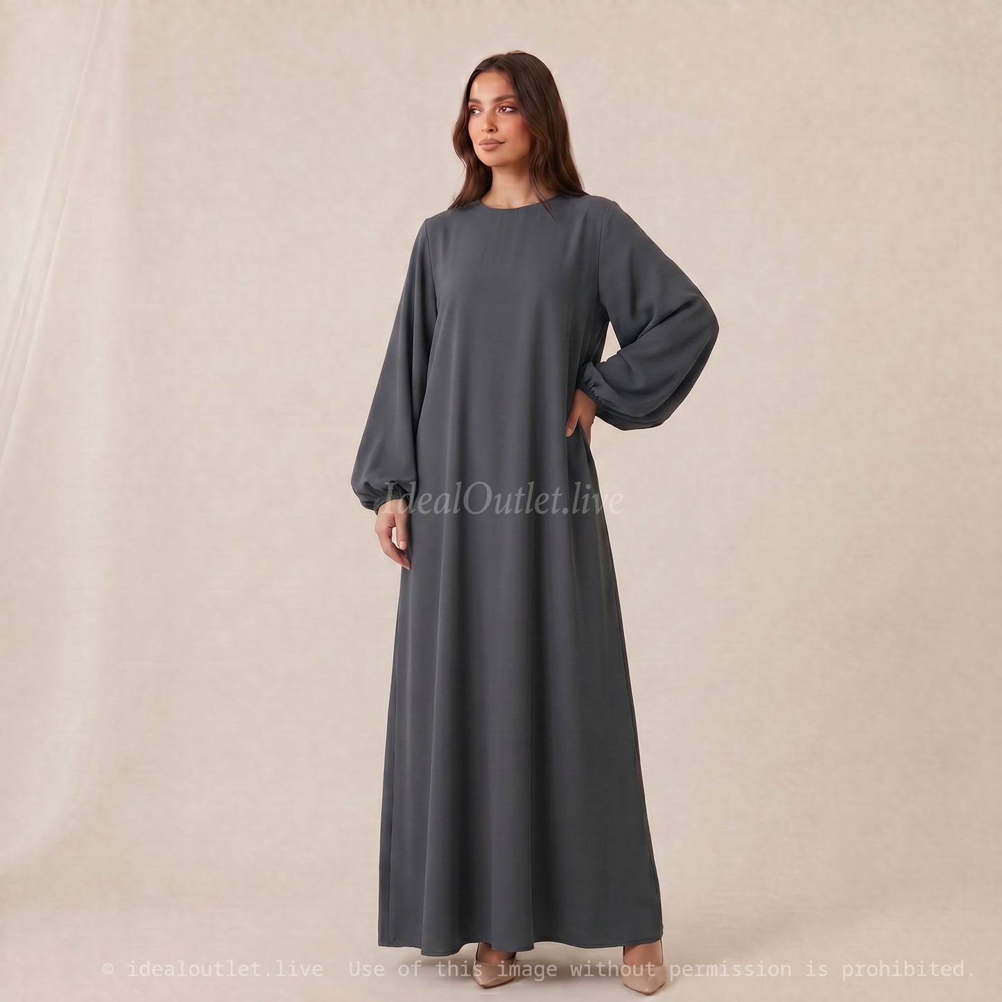 Long Abaya Dress for Women REF: RoL2370pk 185cm