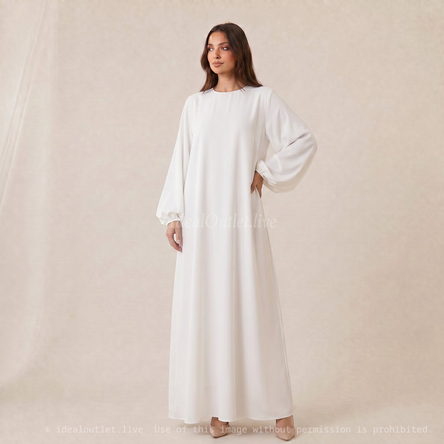 Long Abaya Dress for Women REF: RoL2370pk 185cm