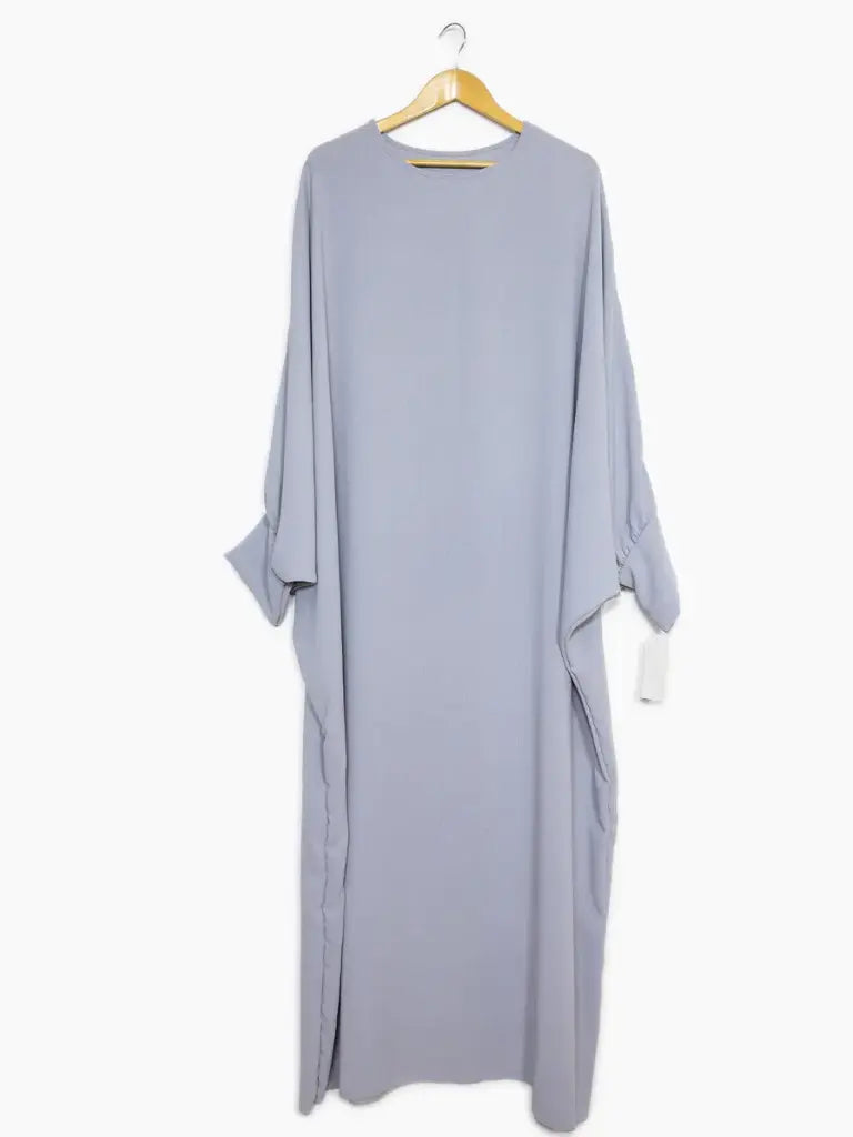Abaya Larga para Mujer REF: RO2315JAZZ Abaya Larga en Jazz con Mangas Mariposa para Mujer
