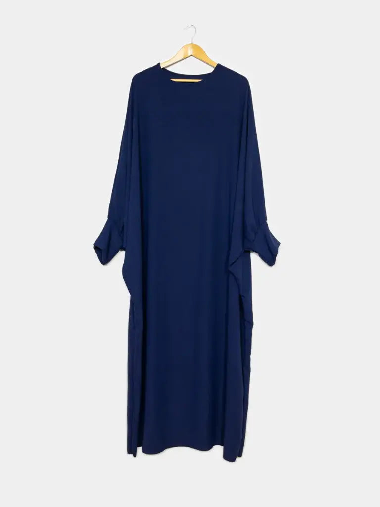 Abaya longue pour femme REF: RO2315JAZZ Abaya longue en jazz avec manches papillon pour femme