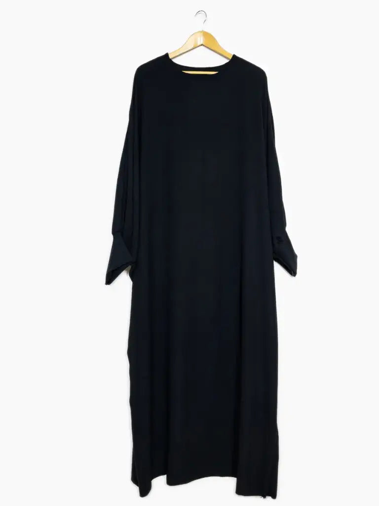 Abaya longue pour femme REF: RO2315JAZZ Abaya longue en jazz avec manches papillon pour femme
