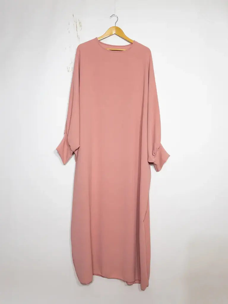 Abaya Larga para Mujer REF: RO2315JAZZ Abaya Larga en Jazz con Mangas Mariposa para Mujer