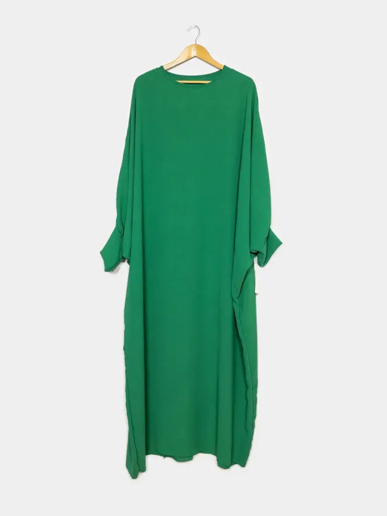 Abaya Larga para Mujer REF: RO2315JAZZ Abaya Larga en Jazz con Mangas Mariposa para Mujer