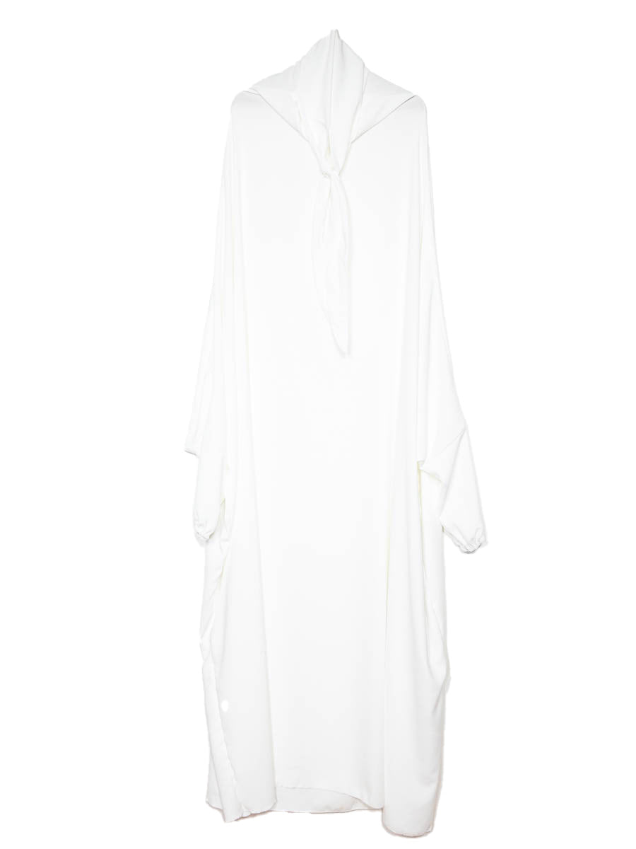 Jilbeb longue femme ref:2350-3 pk en soie de medine tissu fluide et opaque port confortable tout au long de la journée