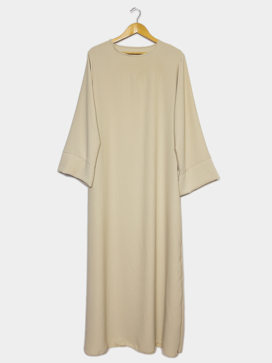Long Abaya Dress for Women REF: RoL2333pk 185cm - Loose Fit, Butterfly Sleeves and Elegant