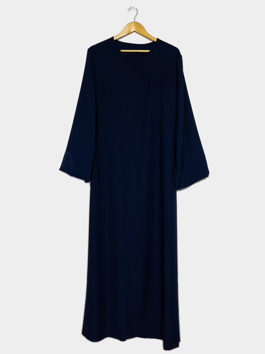 Robe abaya réf RoL2333pk longue pour femme 185cm - coupe ample, manches papillon et élégante