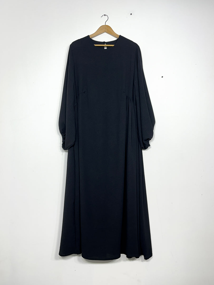 Robe en Jazz Ref: Ro2509jazz coupe fluide et manches bouffantes