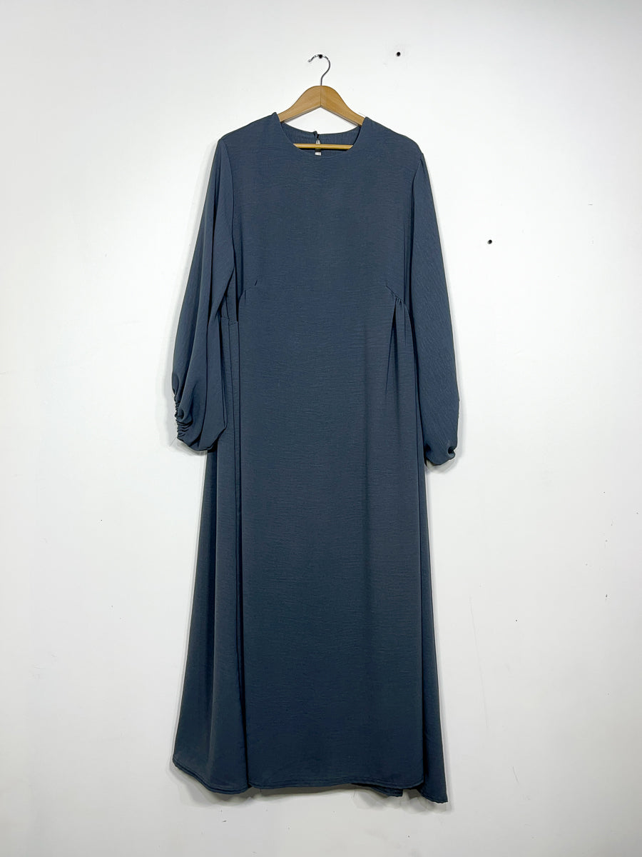 Robe en Jazz Ref: Ro2509jazz coupe fluide et manches bouffantes