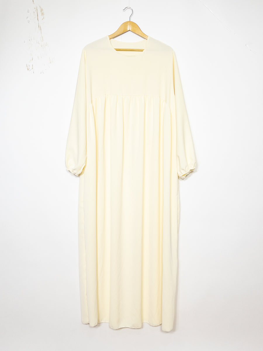 Long Abaya for Women in Medina Silk, Flowing and Soft Fabric, Loose and Elegant Cut, 2326PK