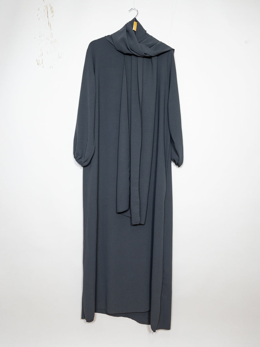 Abaya en jazz pour femme ref:ro2338 jazz pratique, confortable fluide et facile d’entretien