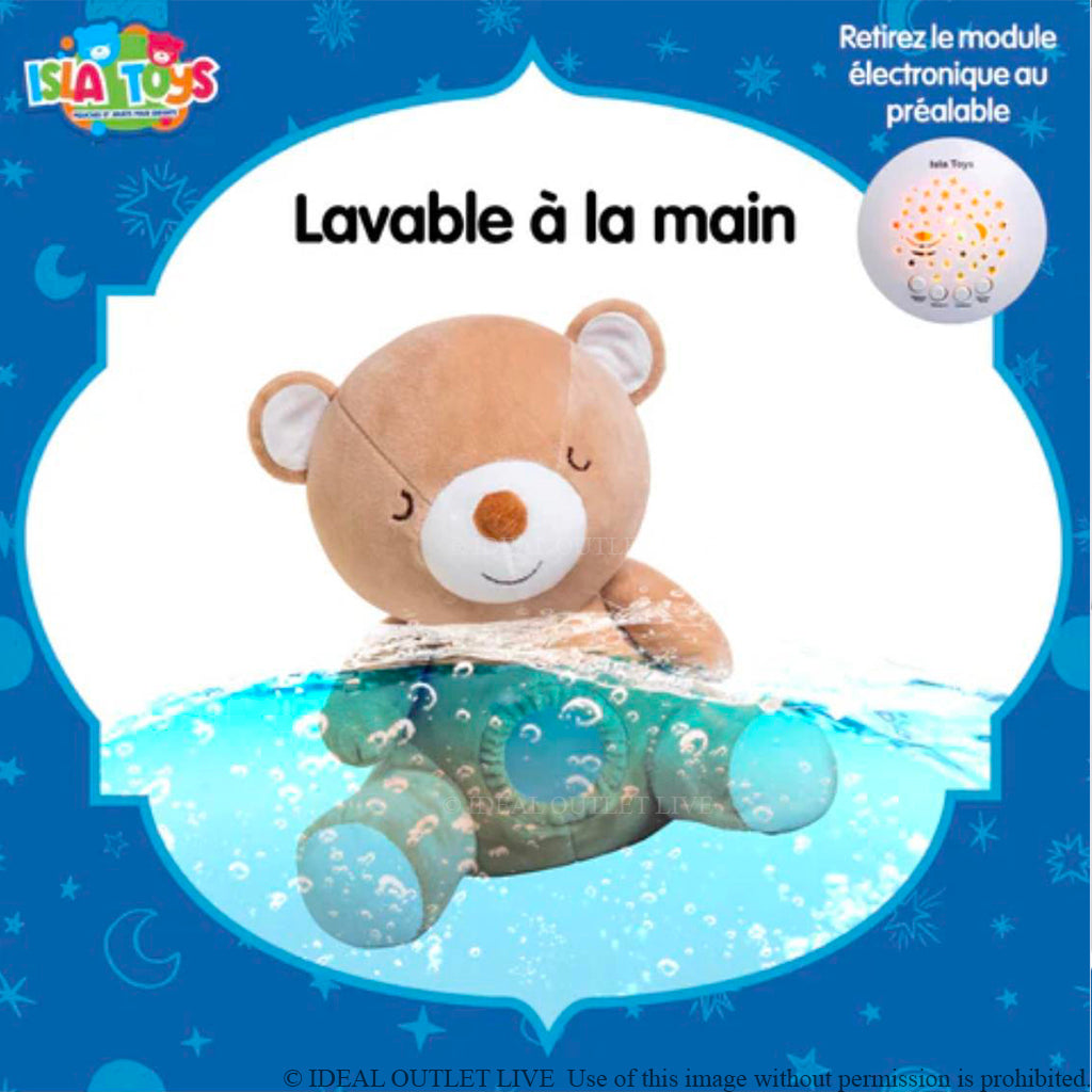 Sommeil Paisible Assuré Doudou Islamique Peluche Veilleuse Coranique, Lumineuse, Jouet Éducatif, Isla TOYS, 24 cm