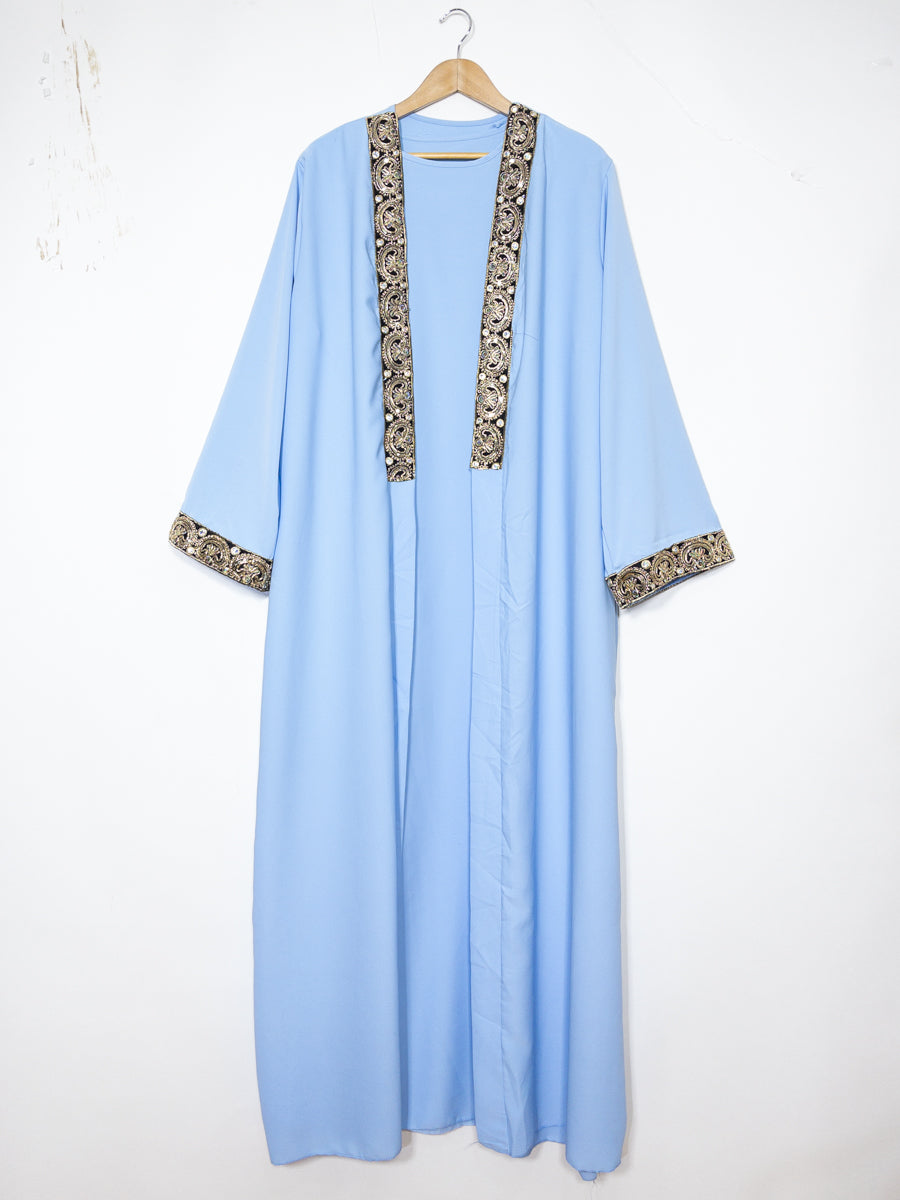 Kimono in Medina-zijde voor Dames Ref: En2357-2pk