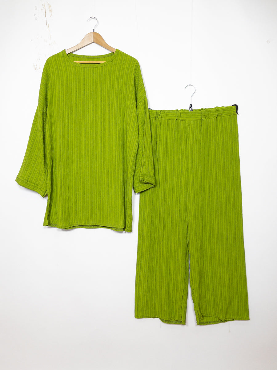 Abaya Set Ref: EN2335 FF-59PAN - Abaya Tunic and Flared Trousers Set, Flowing and Comfortable