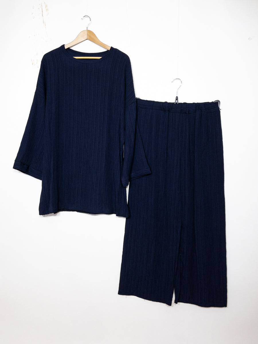 Abaya Set Ref: EN2335 FF-59PAN - Abaya Tunic and Flared Trousers Set, Flowing and Comfortable