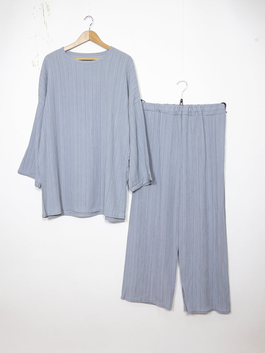 Abaya Set Ref: EN2335 FF-59PAN - Abaya Tunic and Flared Trousers Set, Flowing and Comfortable