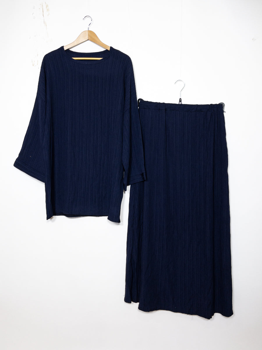 Abaya Set Ref: EN2335 FF-85JU - Abaya Tunic and Flared Skirt Set, Elegant