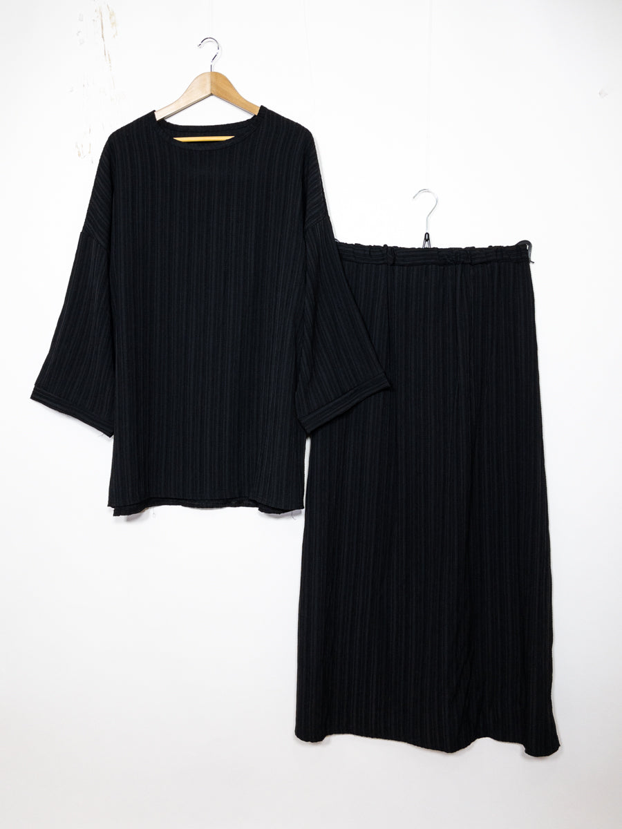 Abaya Set Ref: EN2335 FF-85JU - Abaya Tunic and Flared Skirt Set, Elegant