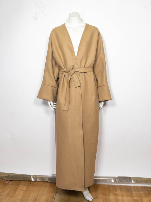 Belted Pea Coat REF: 2390-cabans