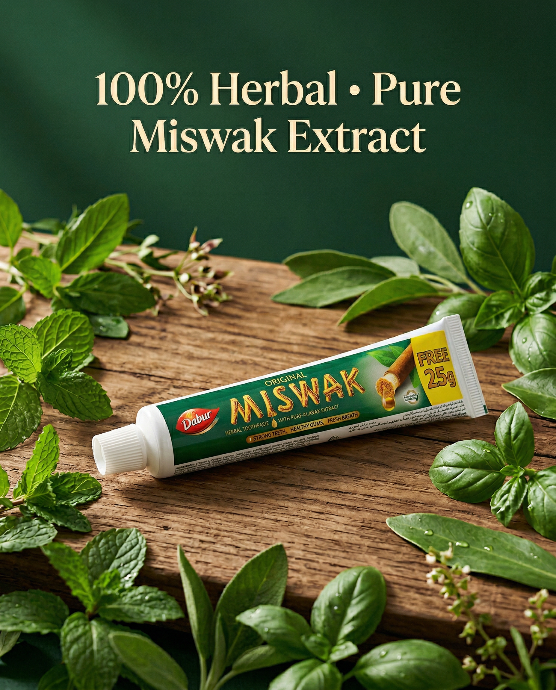 Dentifrice soins naturels - Miswak Original