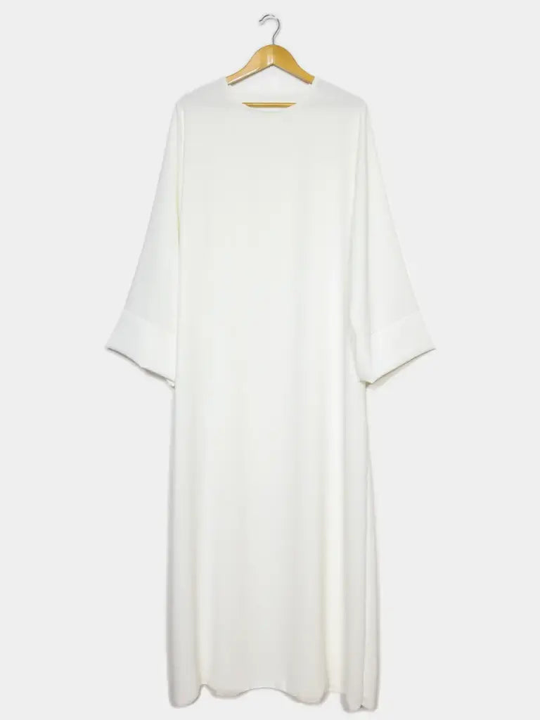 Abaya longue en soie de Médine REF: Ro2333pk