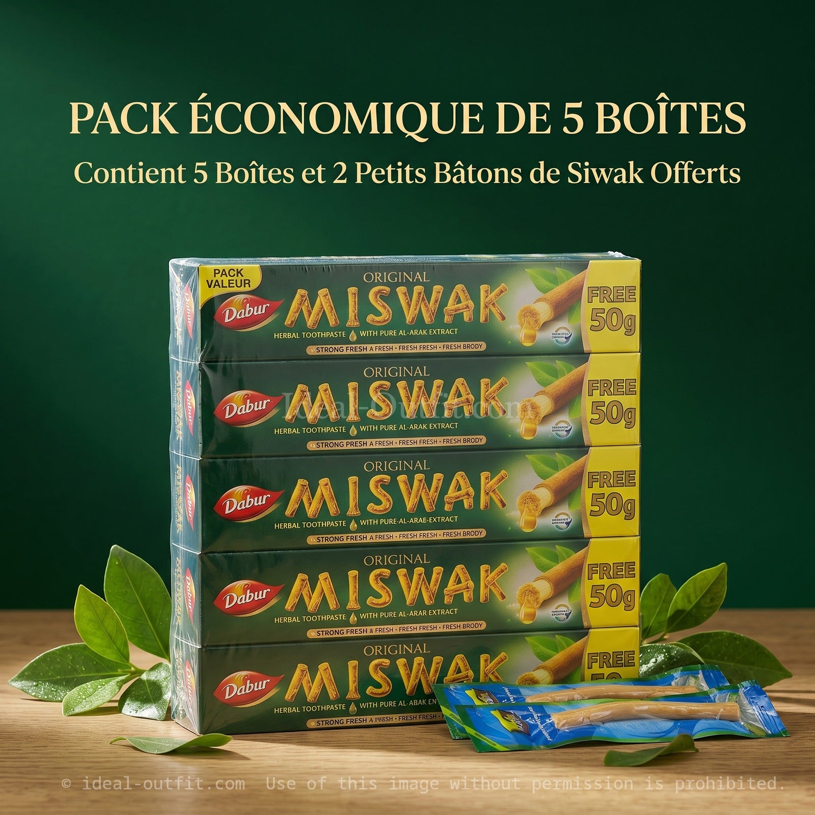 Dentifrice soins naturels - Miswak Original