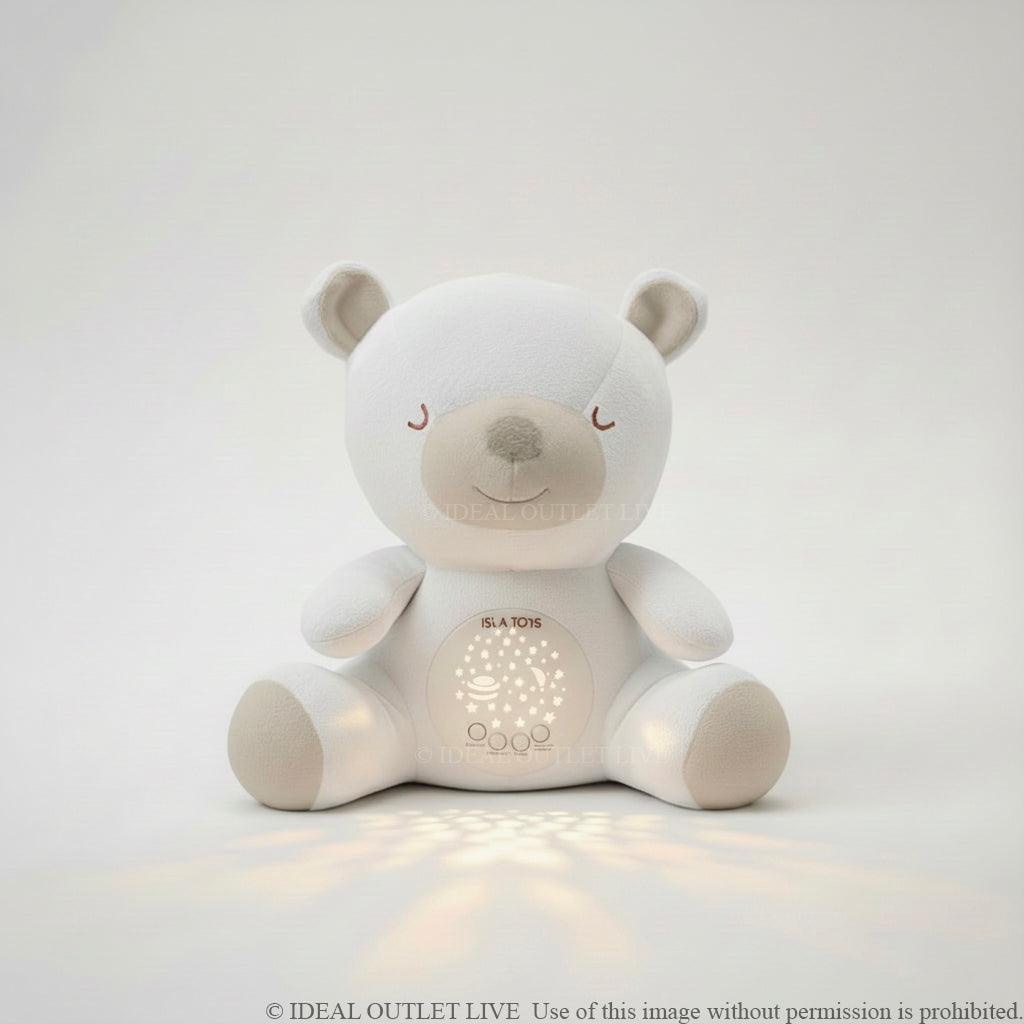 Peaceful Sleep Guaranteed Islamic Plush Comforter Night Light with Quranic Verses, Educational Toy, Isla TOYS, 24 cm