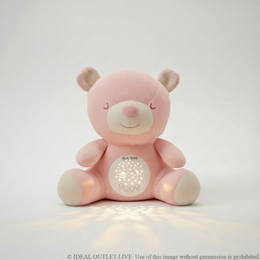 Peaceful Sleep Guaranteed Islamic Plush Comforter Night Light with Quranic Verses, Educational Toy, Isla TOYS, 24 cm
